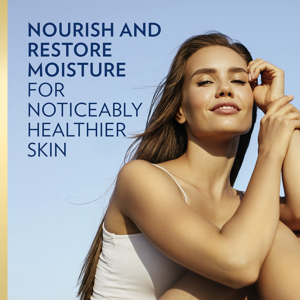 Vaseline Intensive Care Nourishing Moisture Body Lotion 3 Pk Made with Ultra-Hydrating Lipids + Pure Oat Extract for Dry Skin, for Nourished, Healthy-Looking Skin 20.3 oz